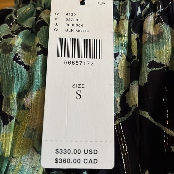 Anthropologie Sabina Musayev printed maxi skirt Sz Small NWT - Picture 8 of 8